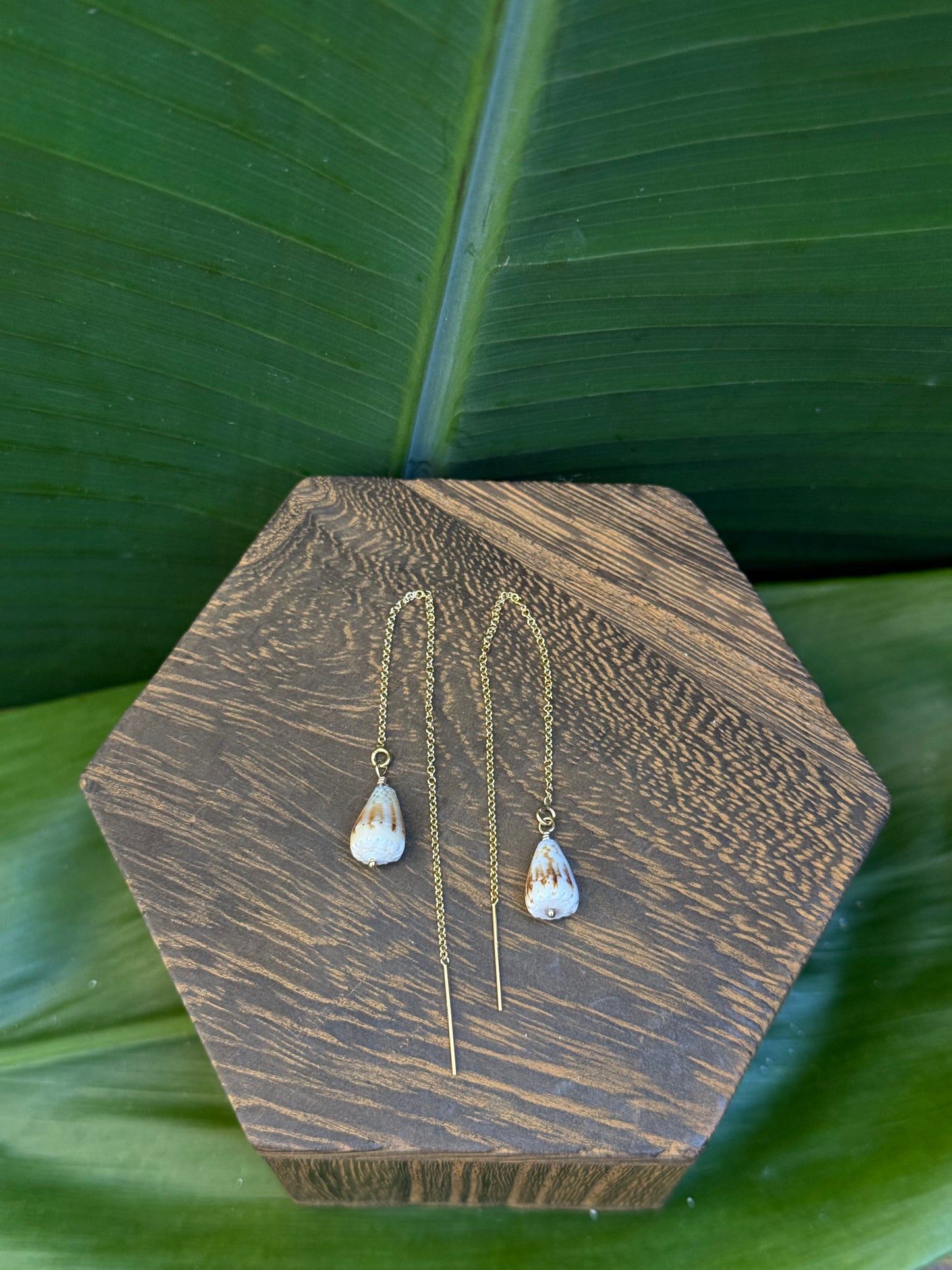 Threader Mini Imperial Cone Earrings