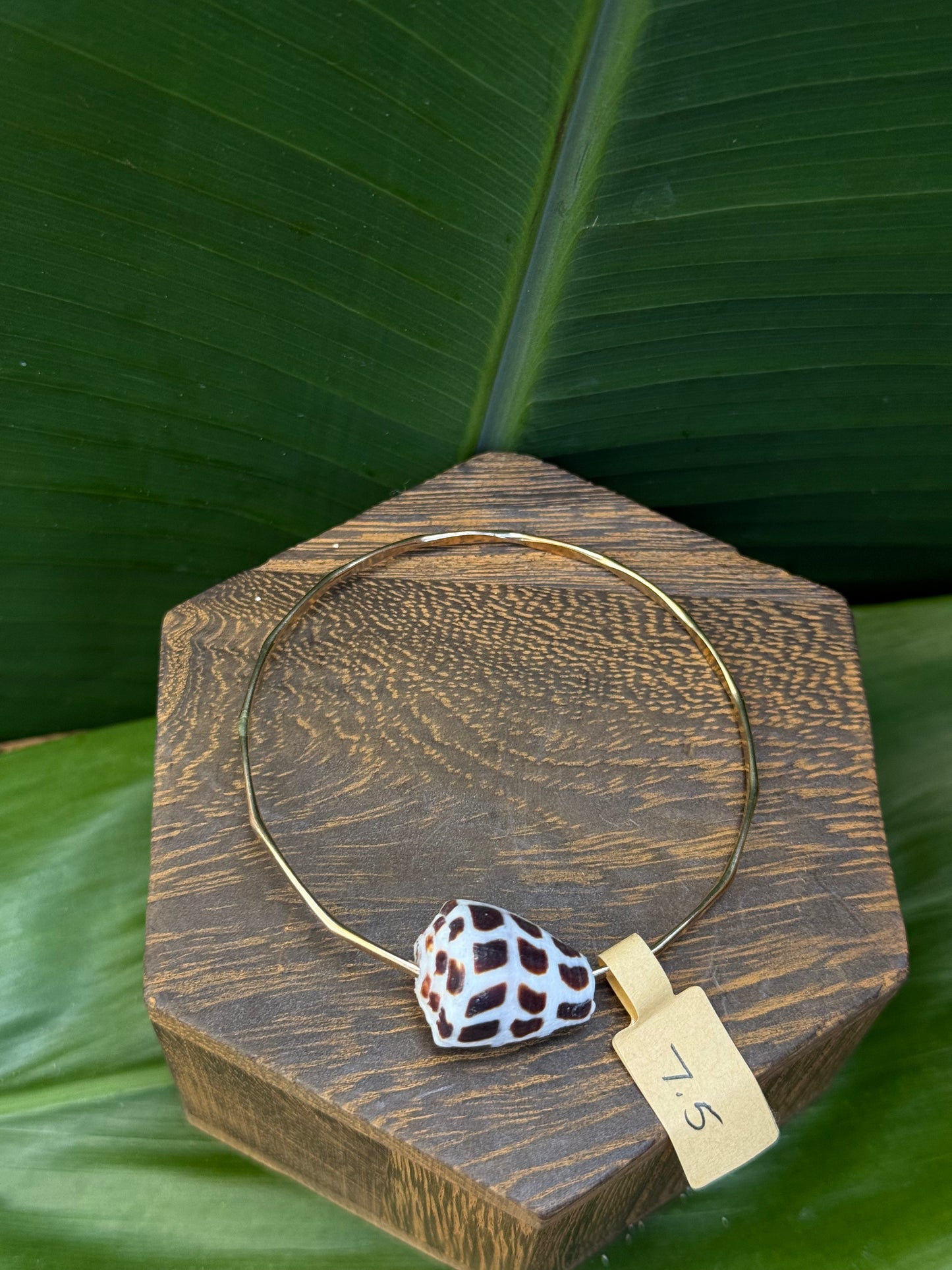 8 Hebrew Cone Bangle