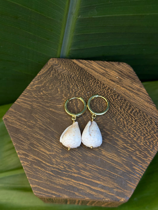 ~Huggie Abbreviated Cone Earrings