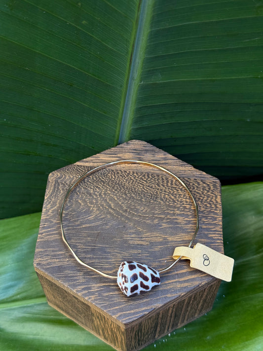 8 Hebrew Cone Bangle